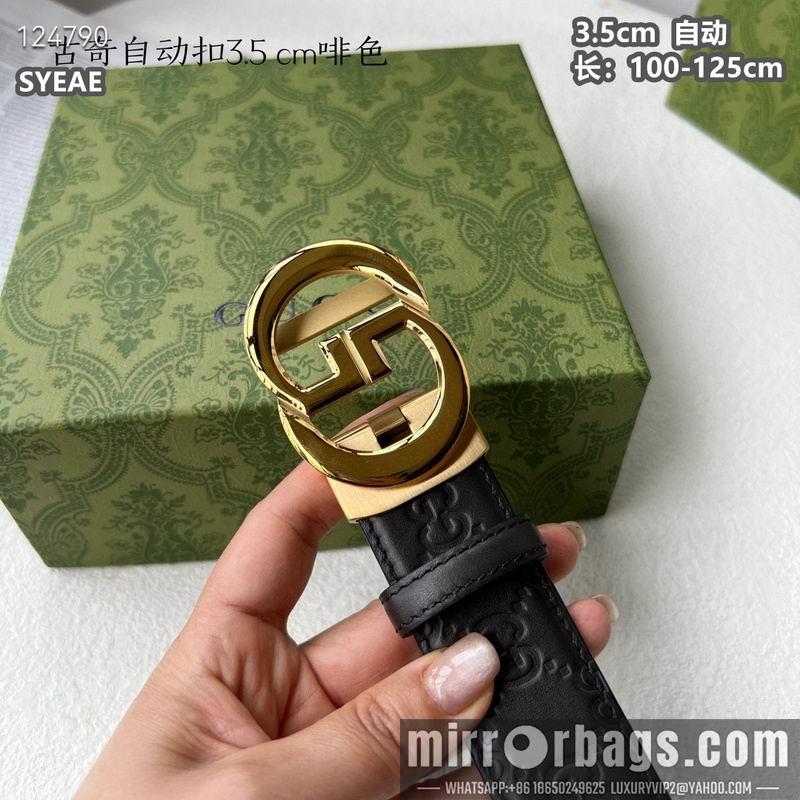 Replica Gucci belt 35mmX100-125cm 8L18