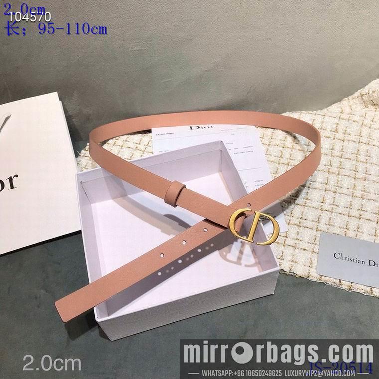 Replica Dior Belt 20mmX95-110cm 8L11