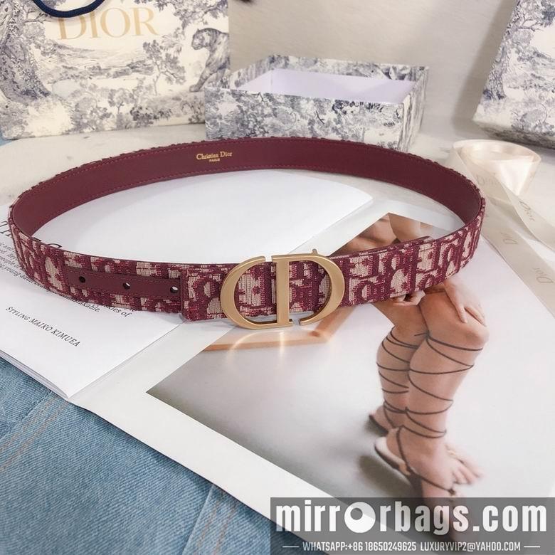 Replica Dior Belt 30mmX95-110cm 7d03