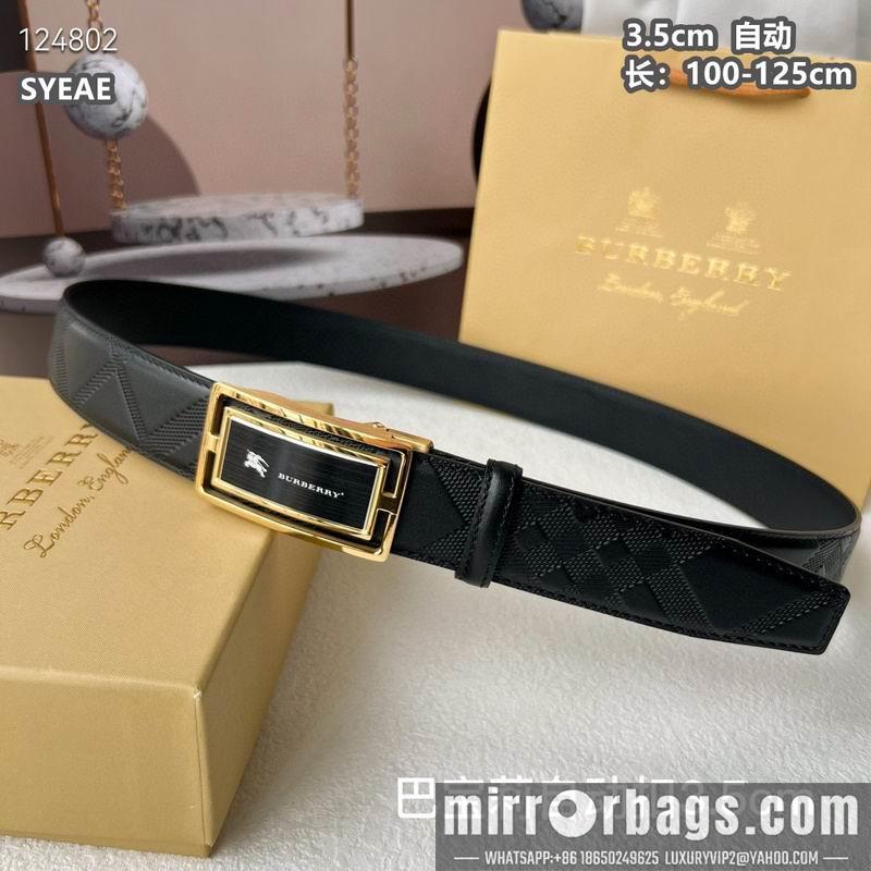 Replica Burberry belt 35mmX100-125cm 8L71