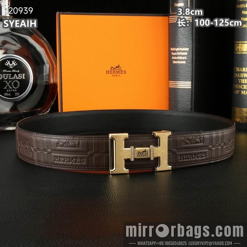 Replica Hermes belt 38mmX100-125cm 8L072005