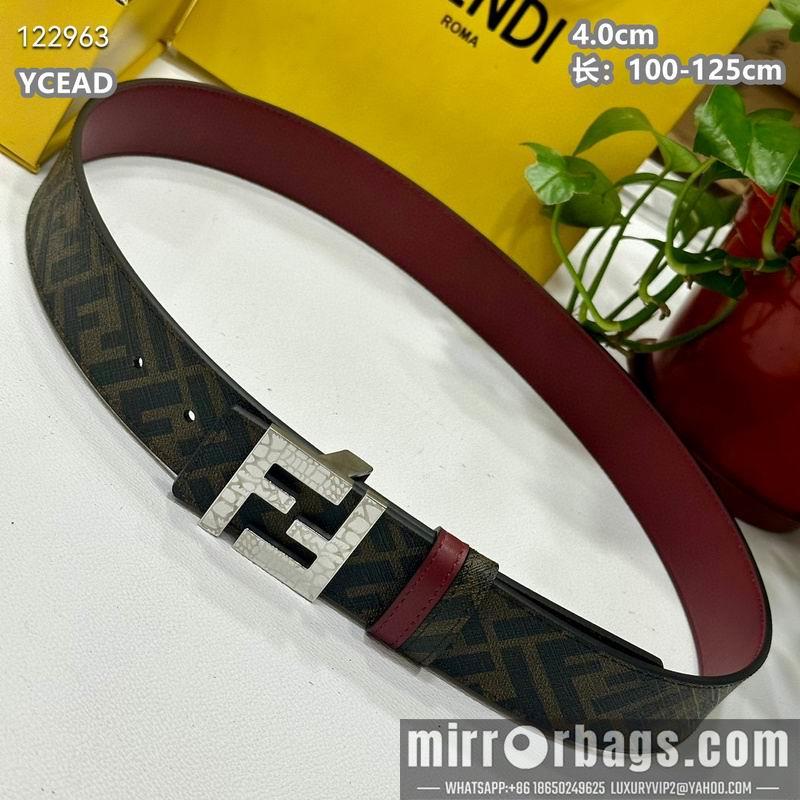 Replica Fendi belt 40mmX100-125cm 8L89