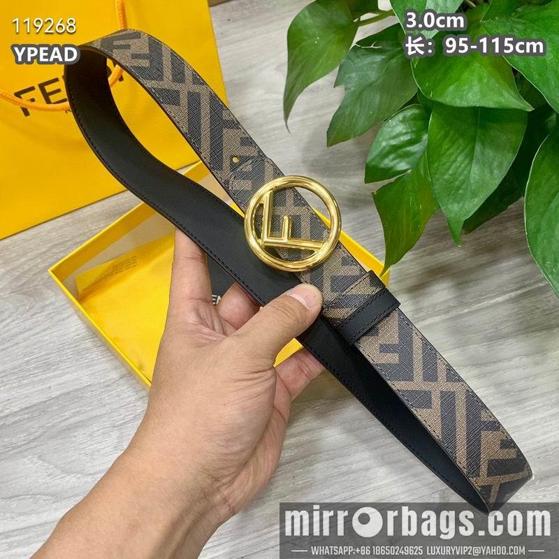 Replica Fendi belt 30mmX95-115cm 8L13