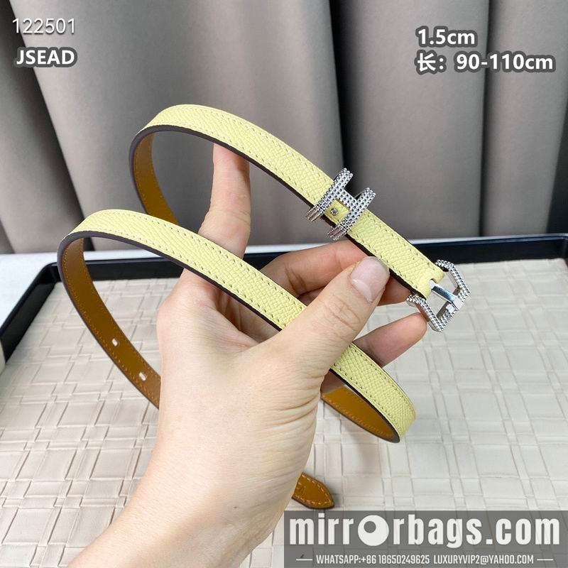 Replica Hermes belt 15mmX90-110cm 8L01