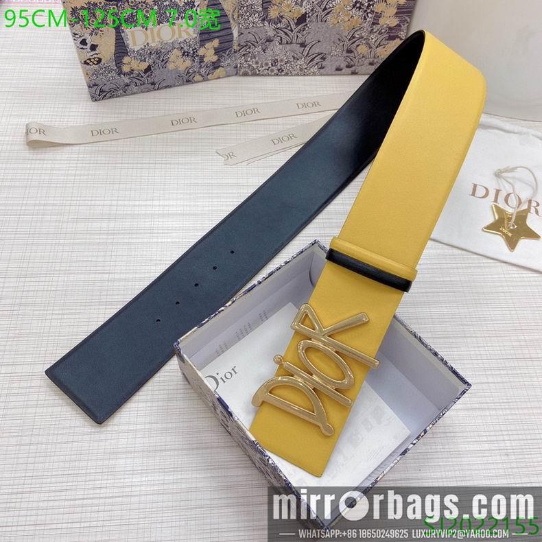 Replica Dior Belt 70mmX95-125cm 7d09