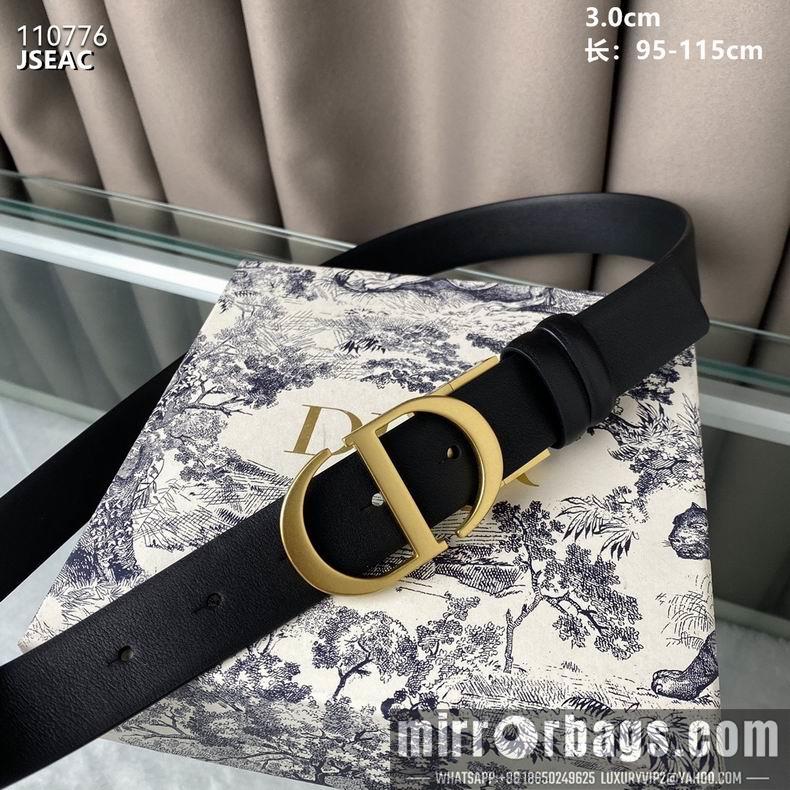 Replica Dior Belt 30mmX95-115cm 8L08