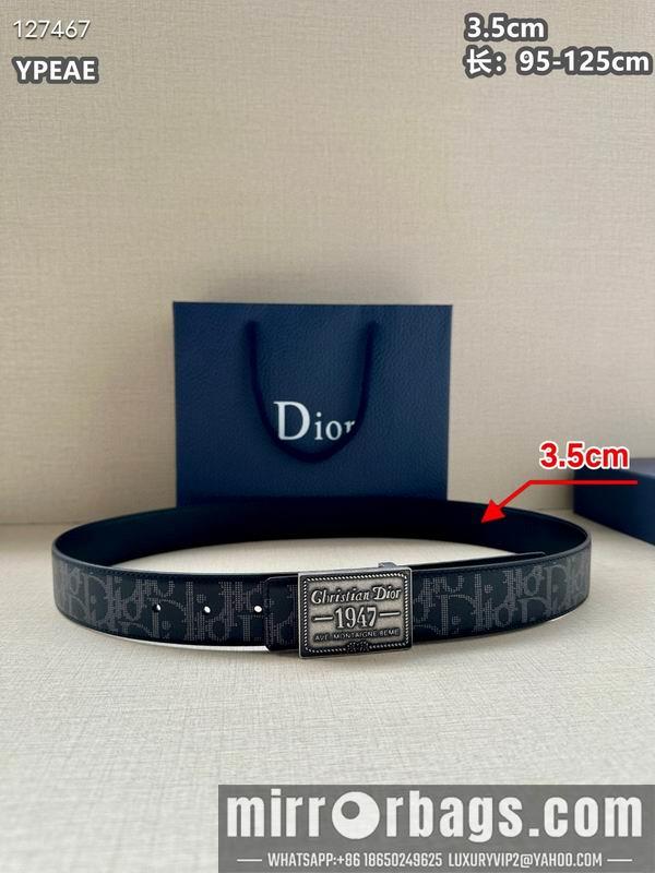 Replica Dior belt 35mmX95-125cm 8L33