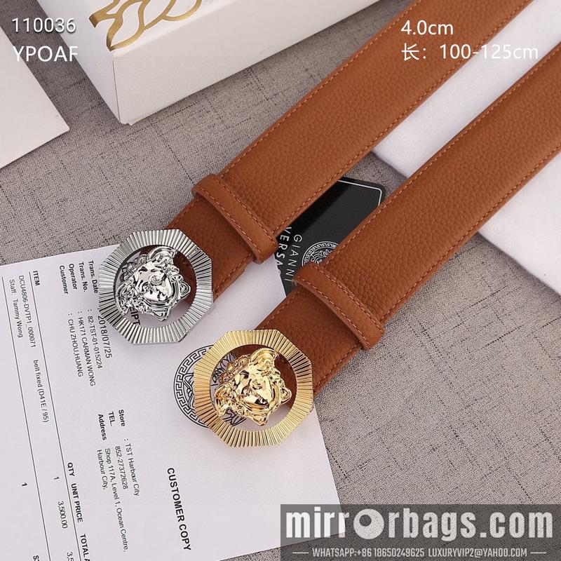 Replica Versace Belt 40mmX100-125cm 8L15
