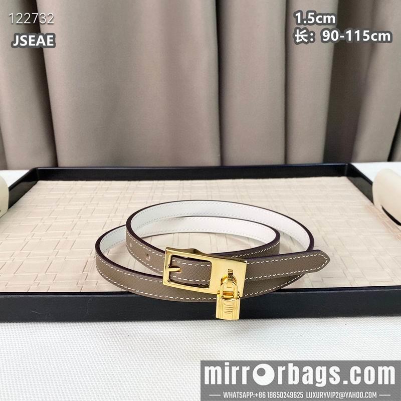 Replica Hermes belt 15mmX90-115cm 8L03