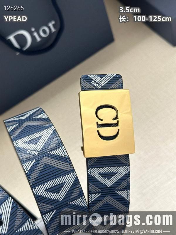 Replica Dior belt 35mmX100-125cm 8L28