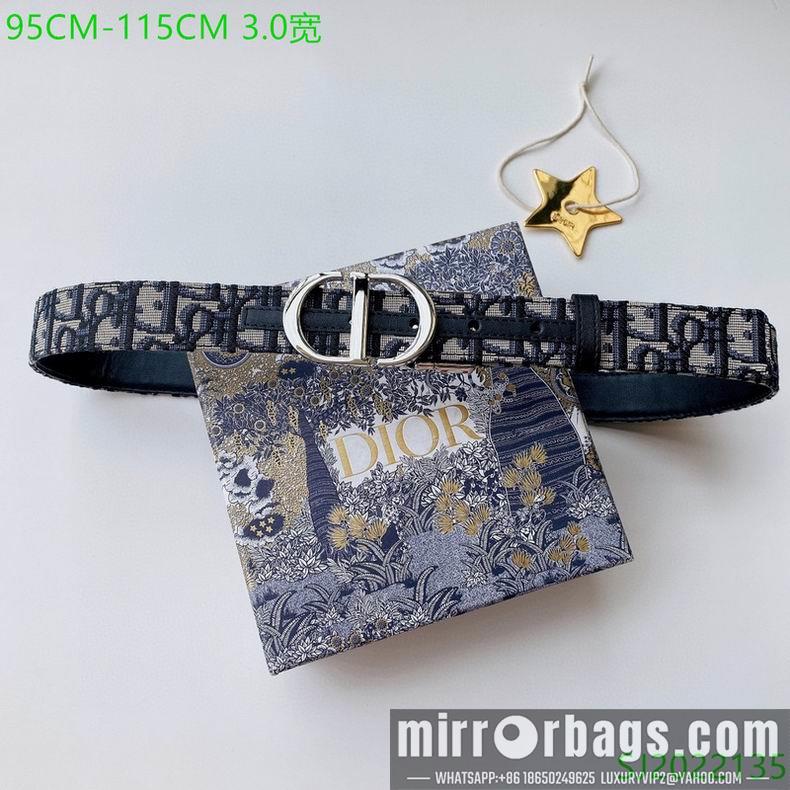 Replica Dior Belt 30mmX95-115cm 7d30