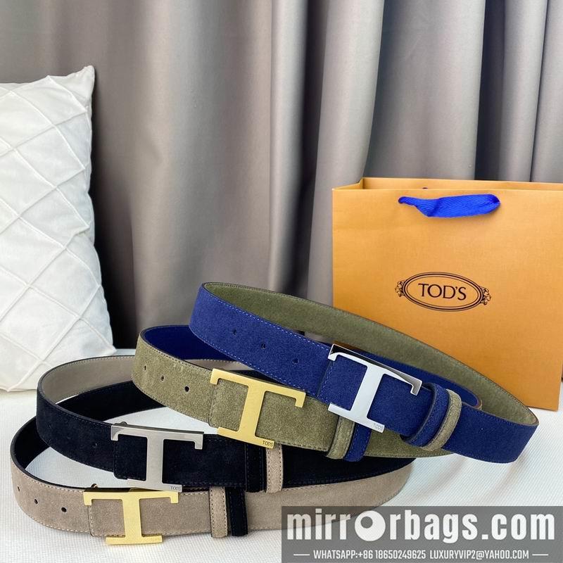 Replica Tod's belt 34mmX95-125cm 7D02