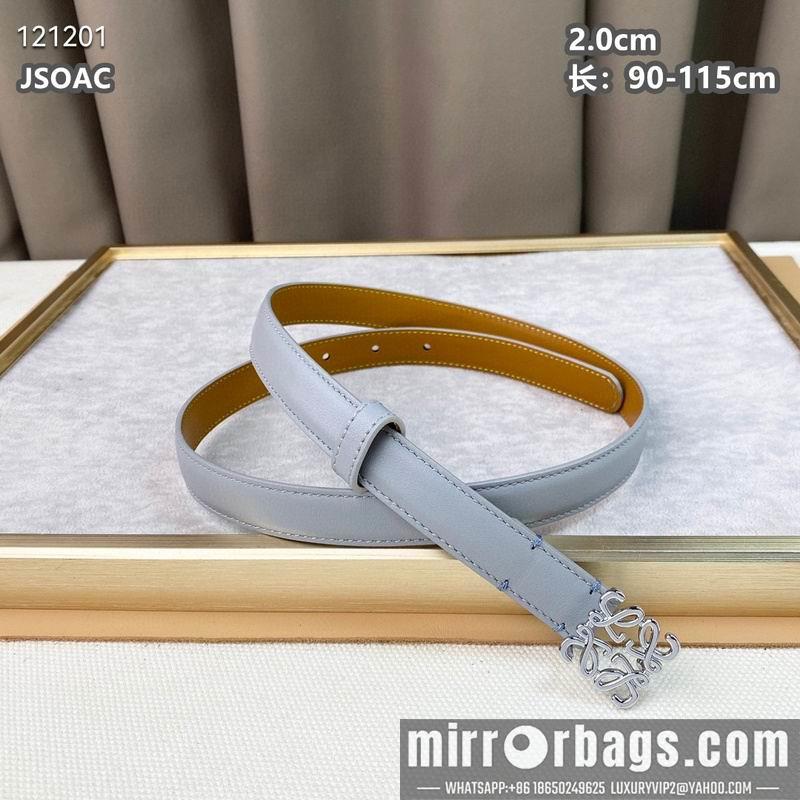 Replica Loewe belt 20mmX90-115cm 8L03