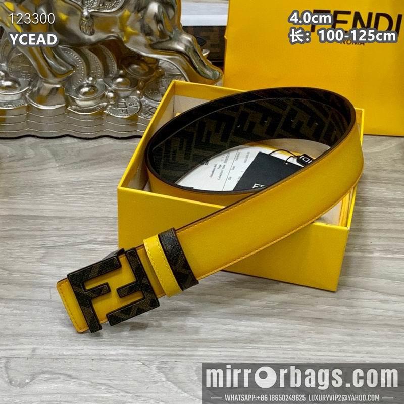 Replica Fendi belt 40mmX100-125cm 8L66