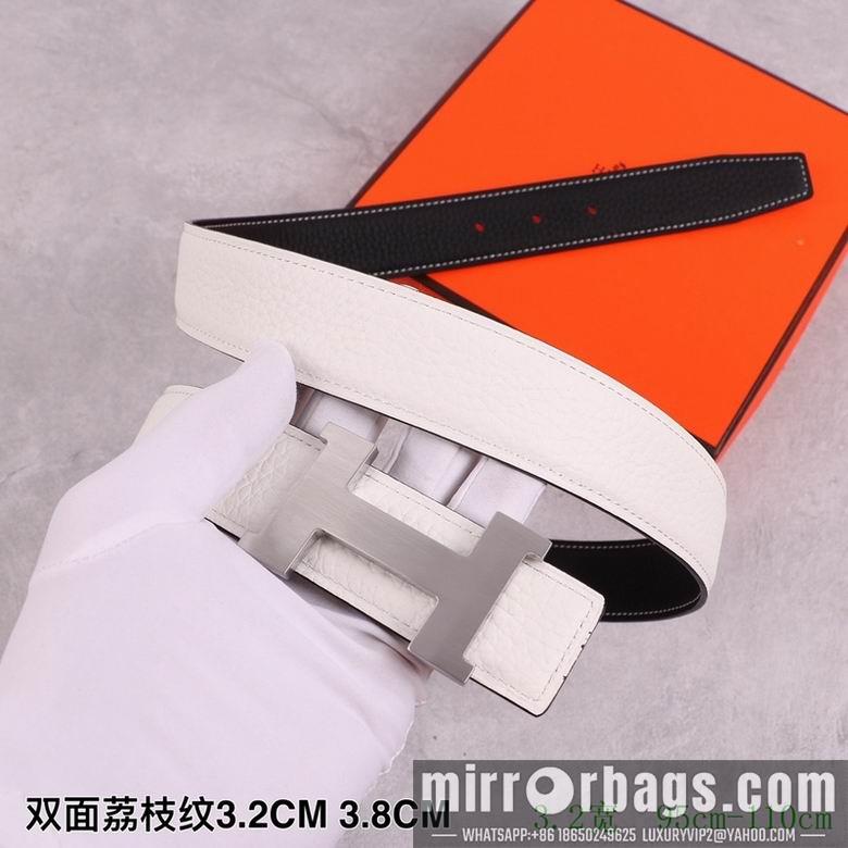 Replica Hermes Belt 32mmX95-110cm 7D24