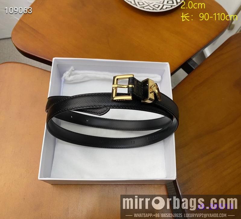 Replica Prada Belt 20mmX90-110cm 8L01