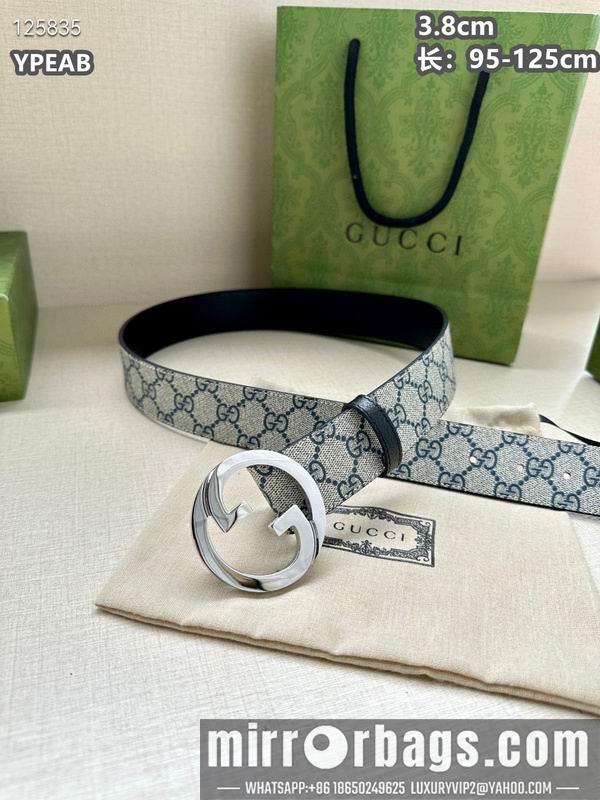 Replica Gucci belt 38mmX95-125cm 8L08
