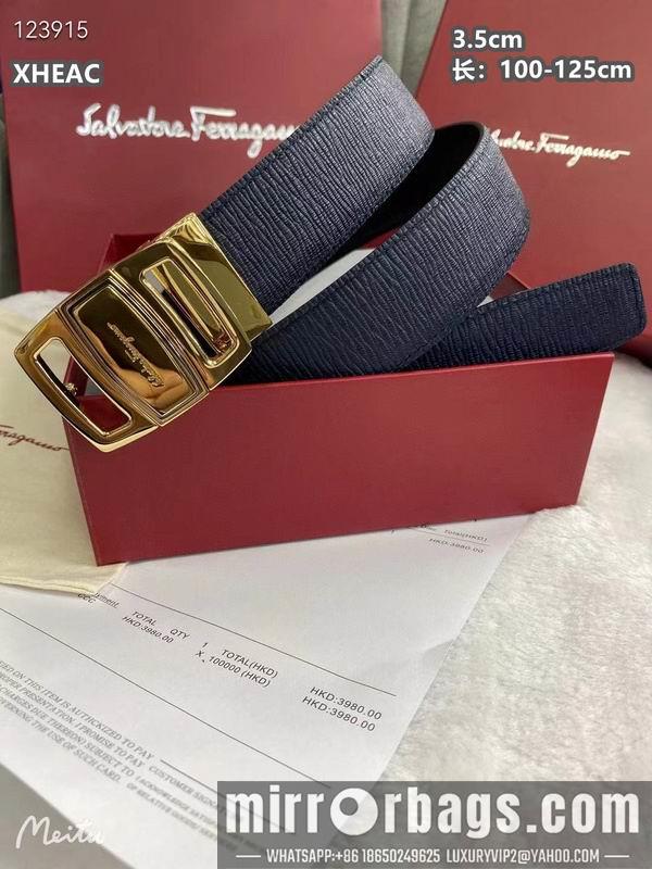 Replica Ferragamo belt 35mmX100-125cm 8L52