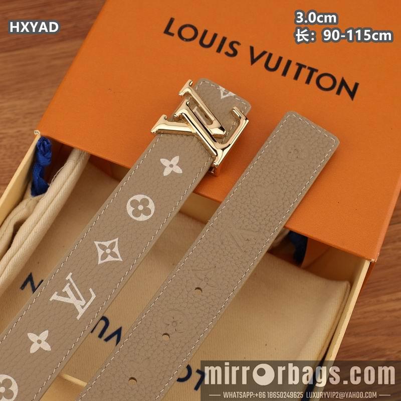 Replica LV belt 30mmX90-115cm 8L26