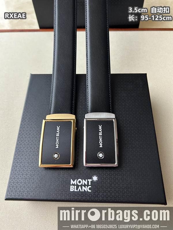 Replica Montlanc belt 35mmX100-125cm 8L76