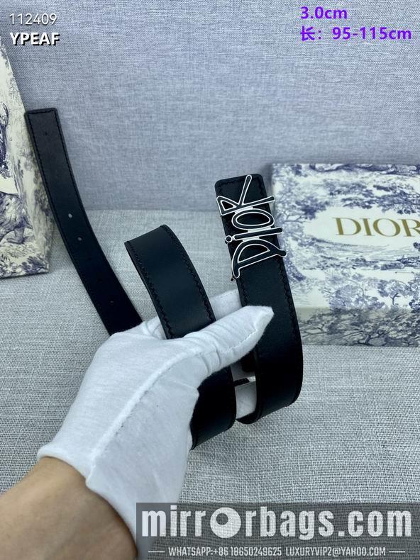 Replica Dior belt 30mmX95-115cm 8L10