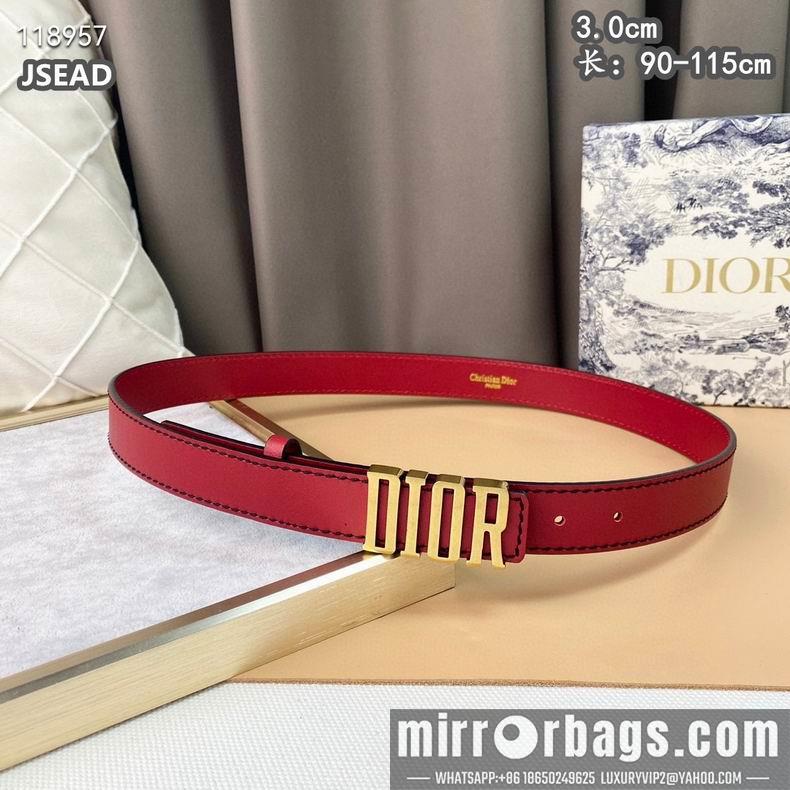 Replica Dior belt 30mmX90-115cm 8L12