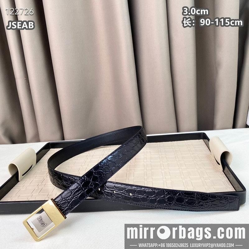 Replica YSL belt 30mm 90-115cm 8L06