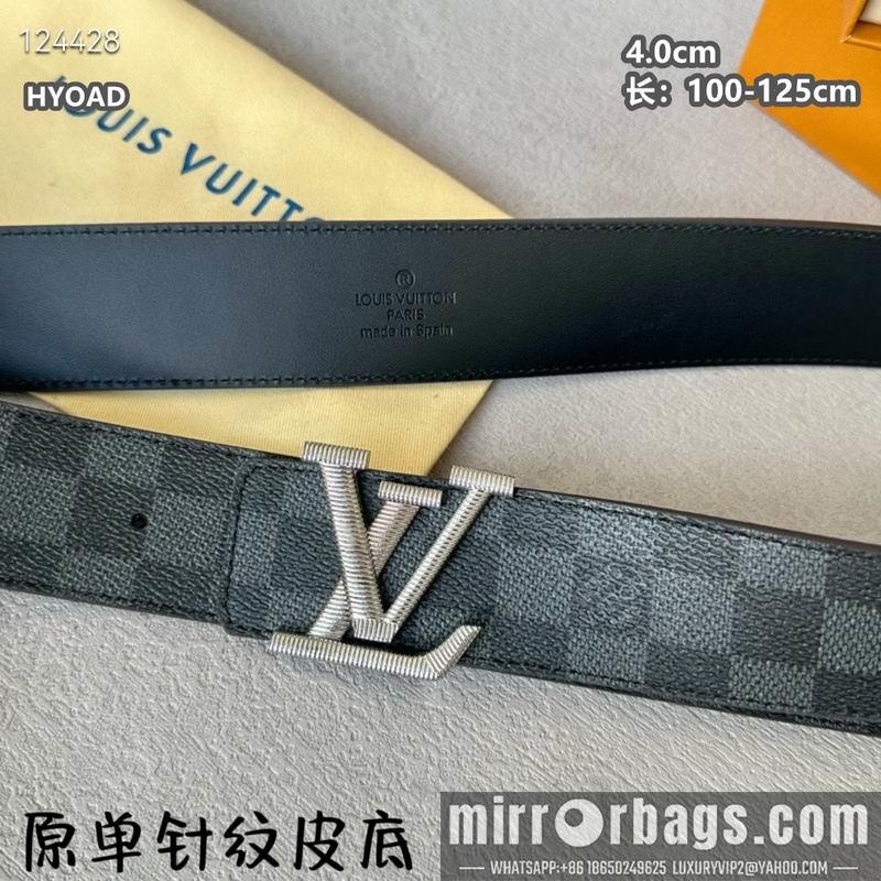Replica LV belt 40mmX100-125cm 8L57