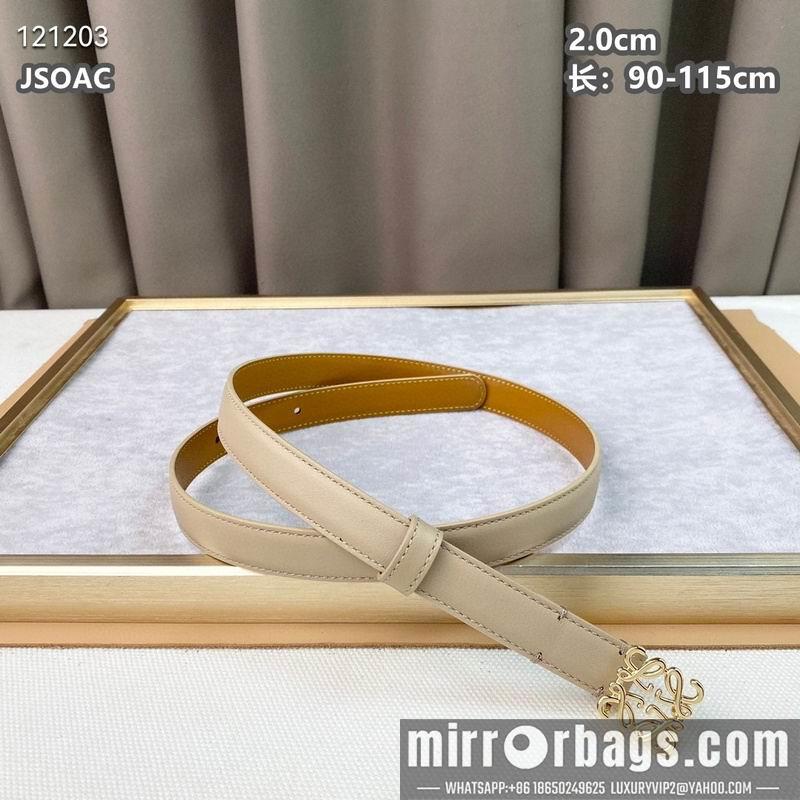 Replica Loewe belt 20mmX90-115cm 8L03