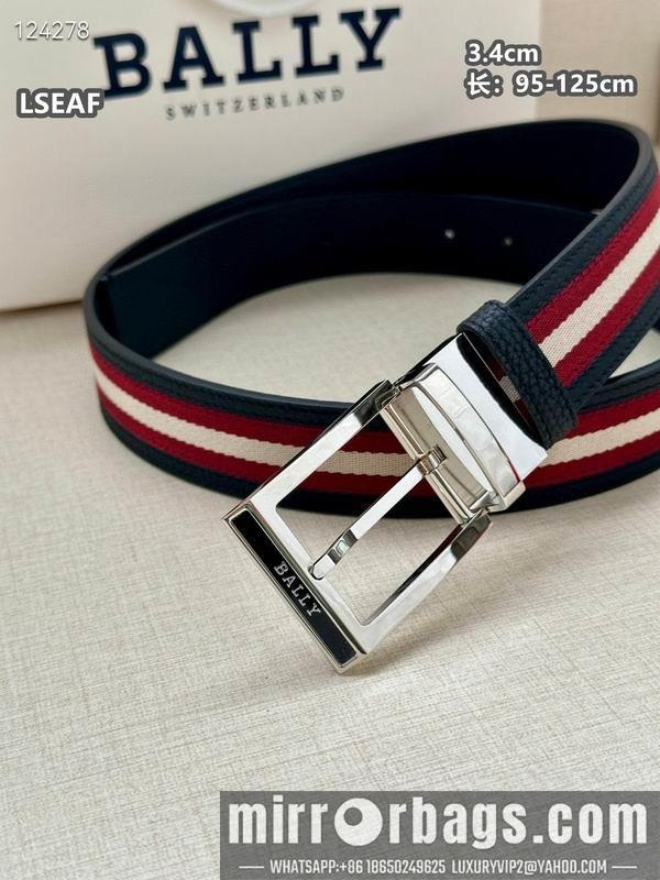 Replica Bally belt 34mmX95-125cm 8L07