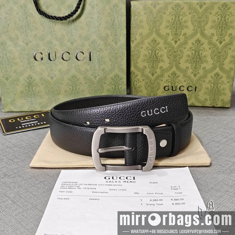 Replica Gucci belt 38mmX90-125cm lb19