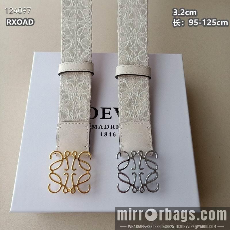 Replica Loewe belt 32mmX95-125cm 8L01