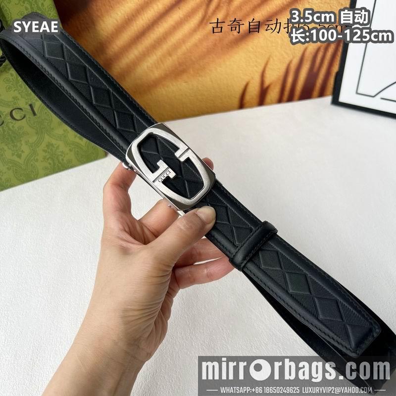Replica Gucci belt 35mmX100-125cm 8L95