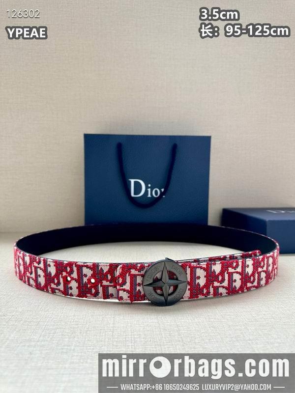 Replica Dior belt 35mmX95-125cm 8L17