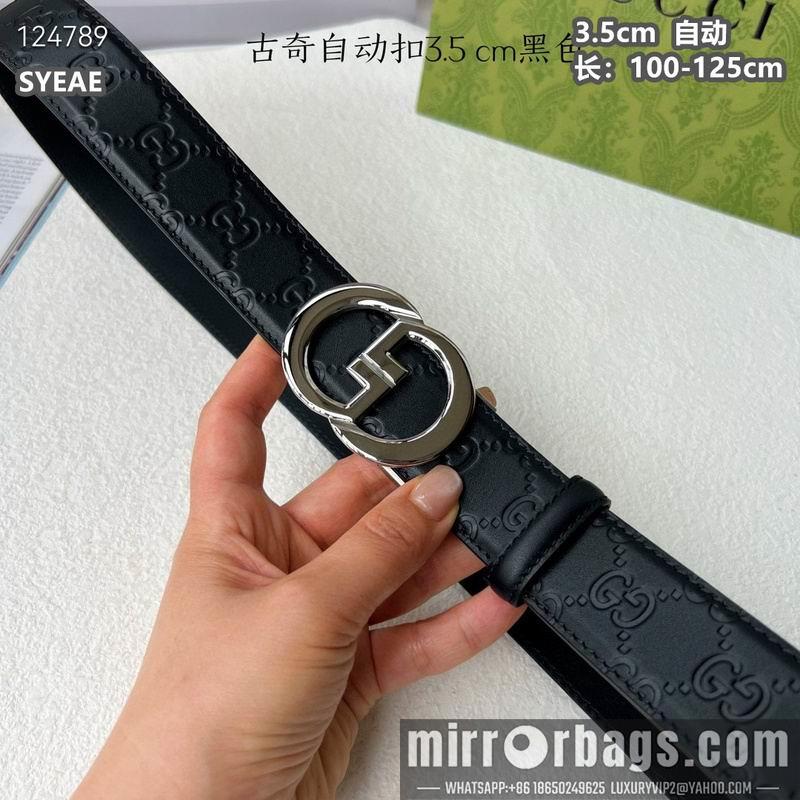 Replica Gucci belt 35mmX100-125cm 8L18