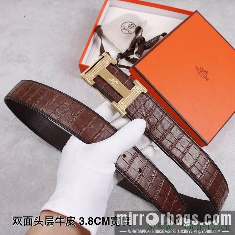 Replica Hermes Belt 38mmX95-125cm 7D96