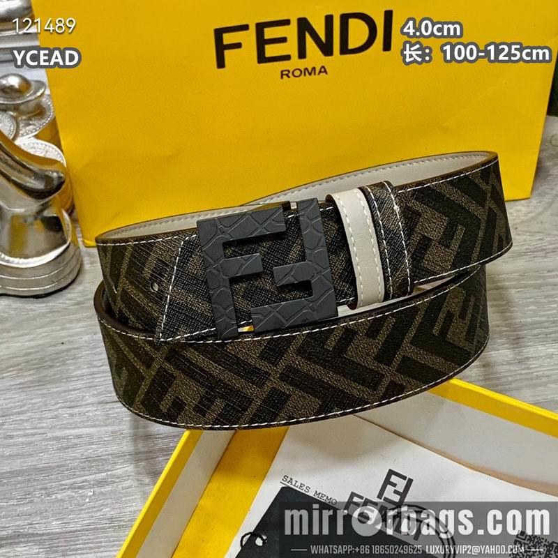 Replica Fendi belt 40mmX100-125cm 8L123