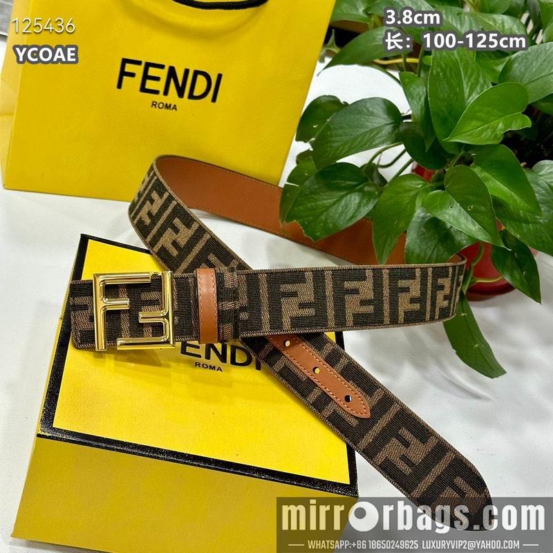 Replica Fendi belt 38mmX100-125cm 8L15