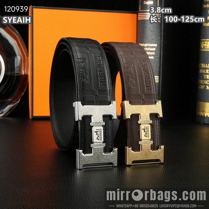 Replica Hermes belt 38mmX100-125cm 8L072005