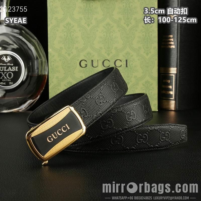 Replica Gucci belt 35mmX100-125cm 8L55