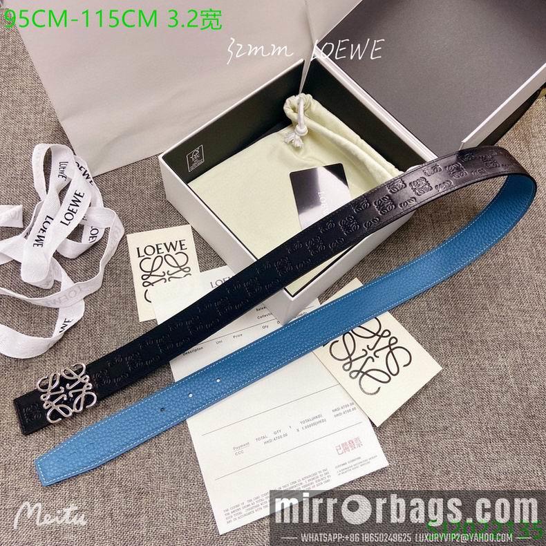 Replica Loewe Belt 32mmX95-115cm 7D01