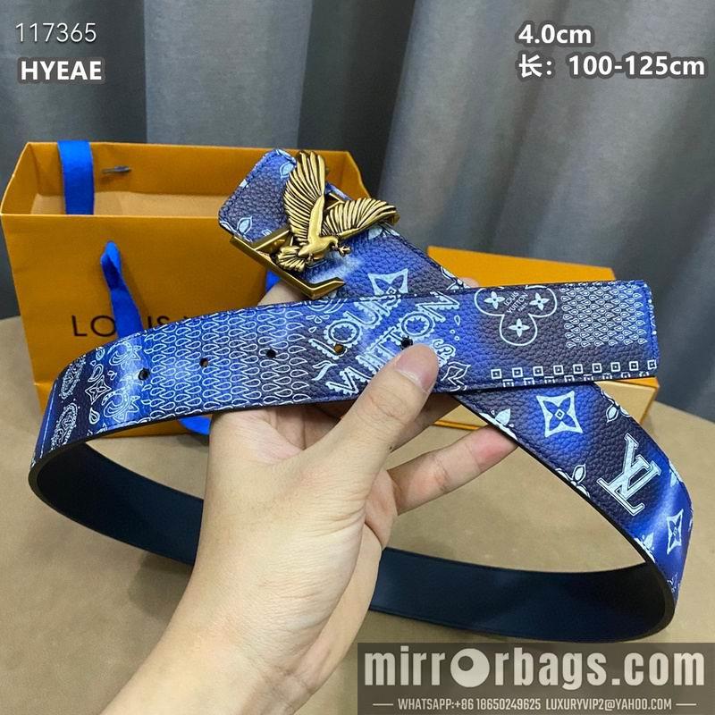 Replica LV belt 40mmX100-125cm 8L39