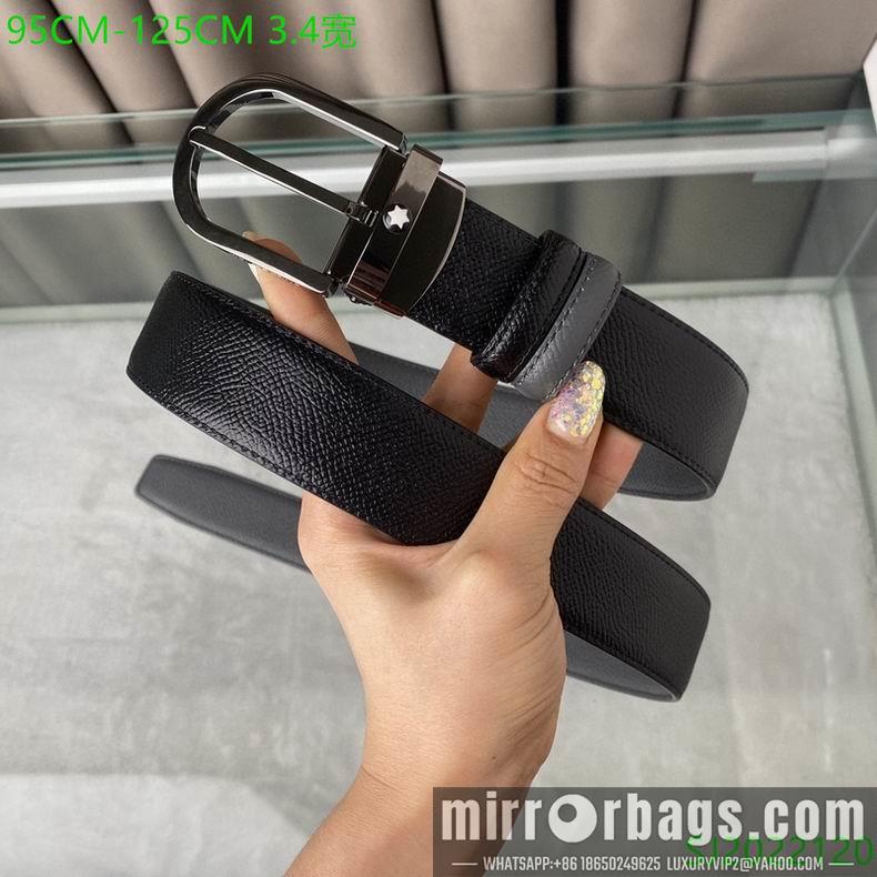 Replica Montblanc Belt 34mmX95-125CM 7D30