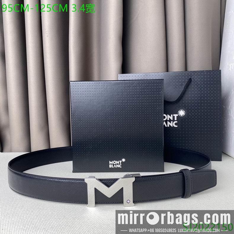 Replica Montblanc Belt 34mmX95-125CM 7D26