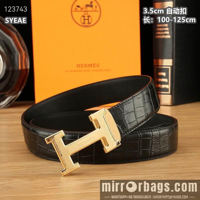 Replica Hermes belt 35mmX100-125cm 8L32