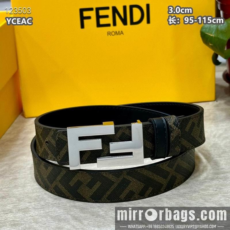 Replica Fendi belt 30mmX95-115cm 8L20