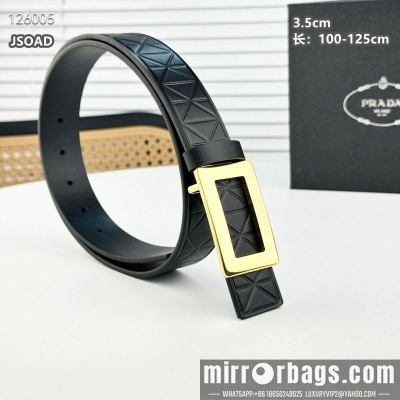 Replica Prada belt 35mmX100-125cm 8L35