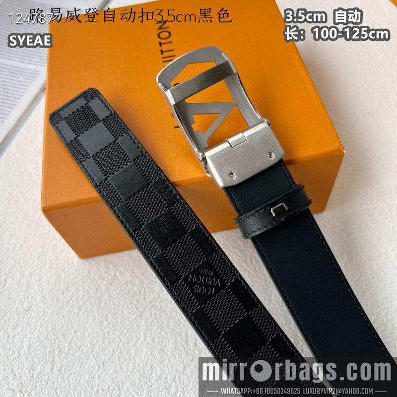 Replica LV belt 35mmX100-125cm 8L38