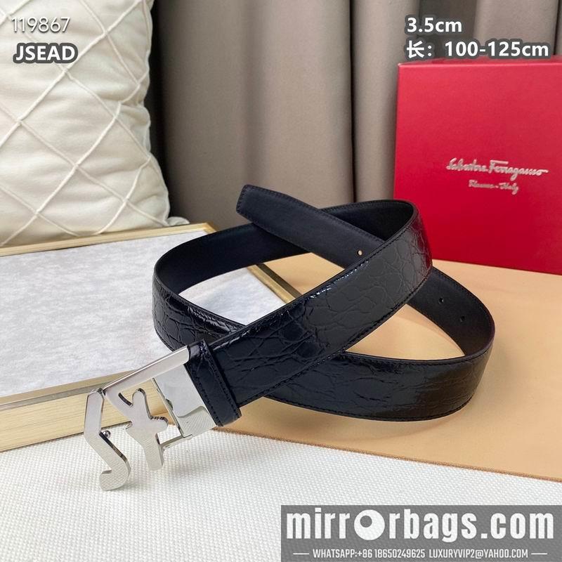 Replica Ferragamo belt 35mmX100-125cm 8L072016