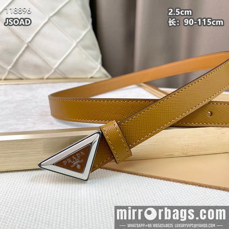 Replica Prada belt 25mmX90-115cm 8L040801